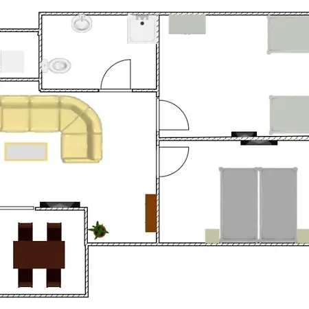 With 2 Bedrooms Casa vacanze